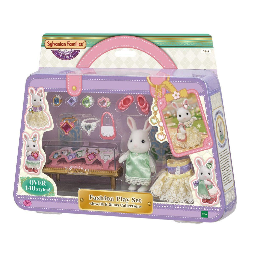 Sylvanian Families Fashion Play Set - Jewels & Gems Collection - TOYBOX Toy Shop