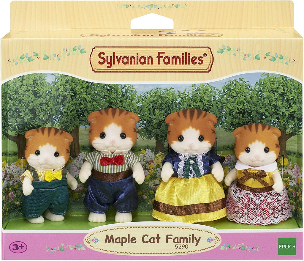 Sylvanian Families Maple Cats Family - TOYBOX Toy Shop