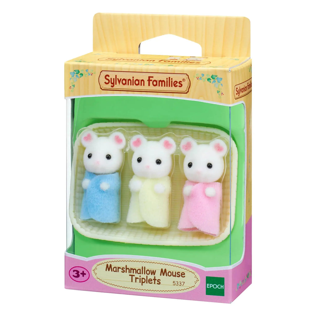 Sylvanian Families Marshmallow Mouse Triplets - TOYBOX Toy Shop