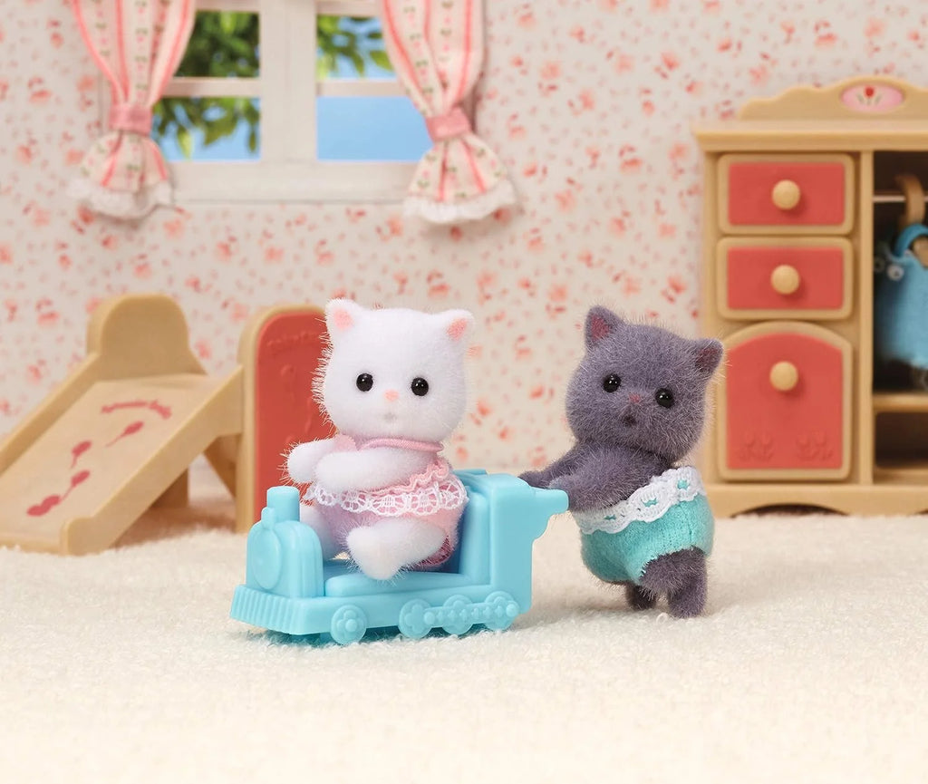 Sylvanian Families Persian Cat Twins - TOYBOX Toy Shop