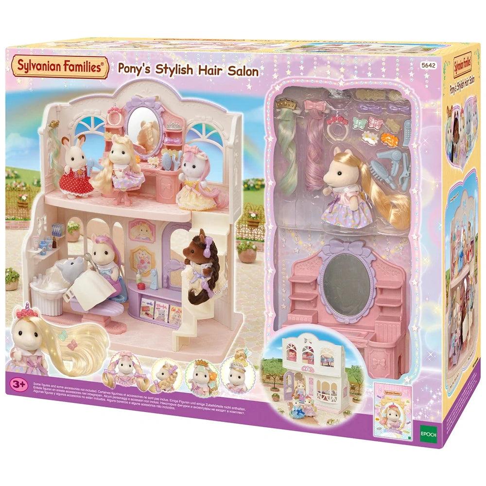 Sylvanian Families Pony's Stylish Hair Salon - TOYBOX Toy Shop