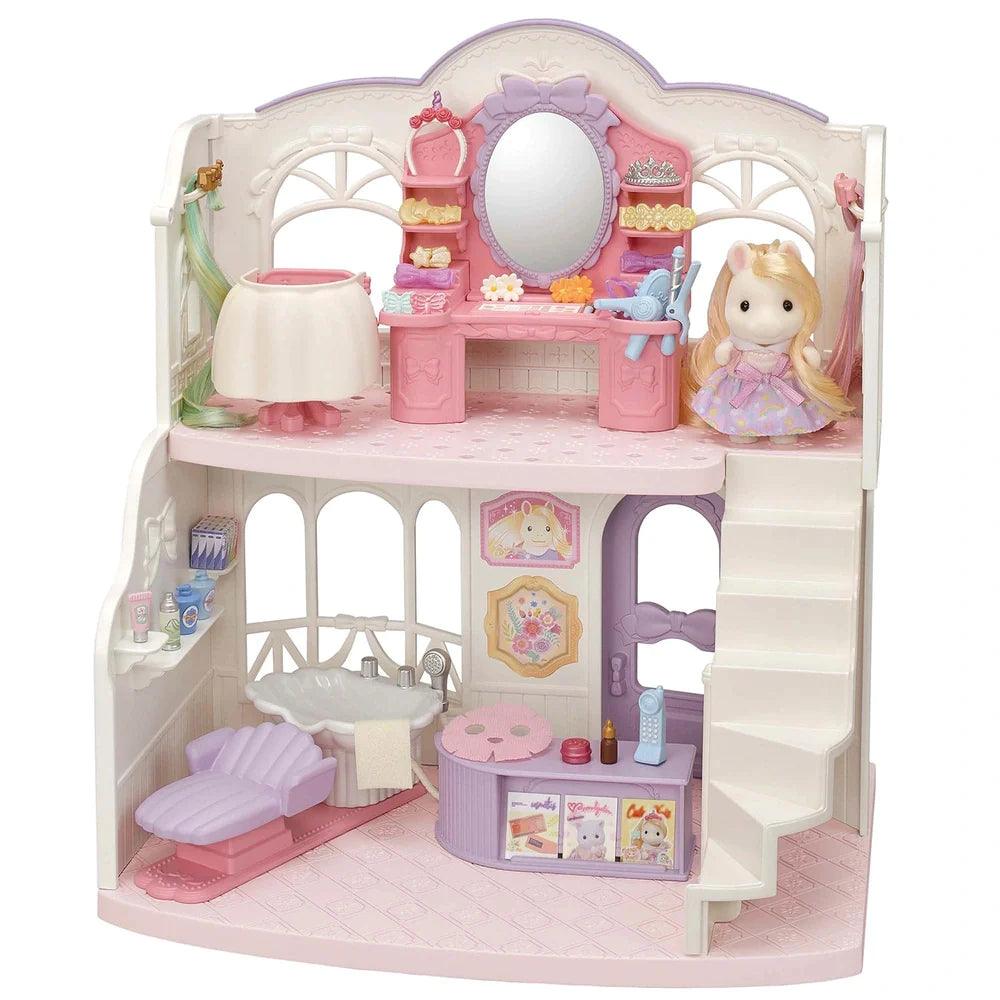 Sylvanian Families Pony's Stylish Hair Salon - TOYBOX Toy Shop