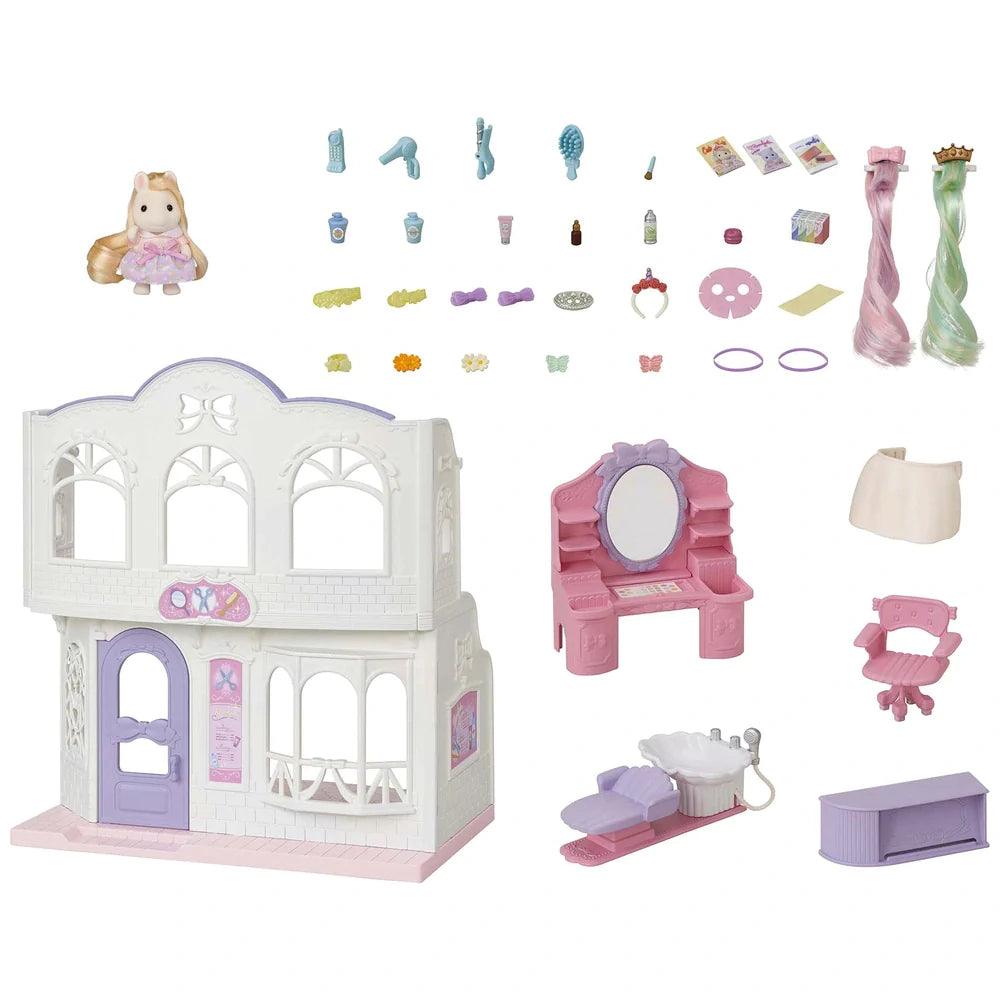 Sylvanian Families Pony's Stylish Hair Salon - TOYBOX Toy Shop