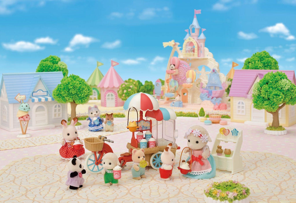 Sylvanian Families Popcorn Delivery Trike Playset - TOYBOX Toy Shop