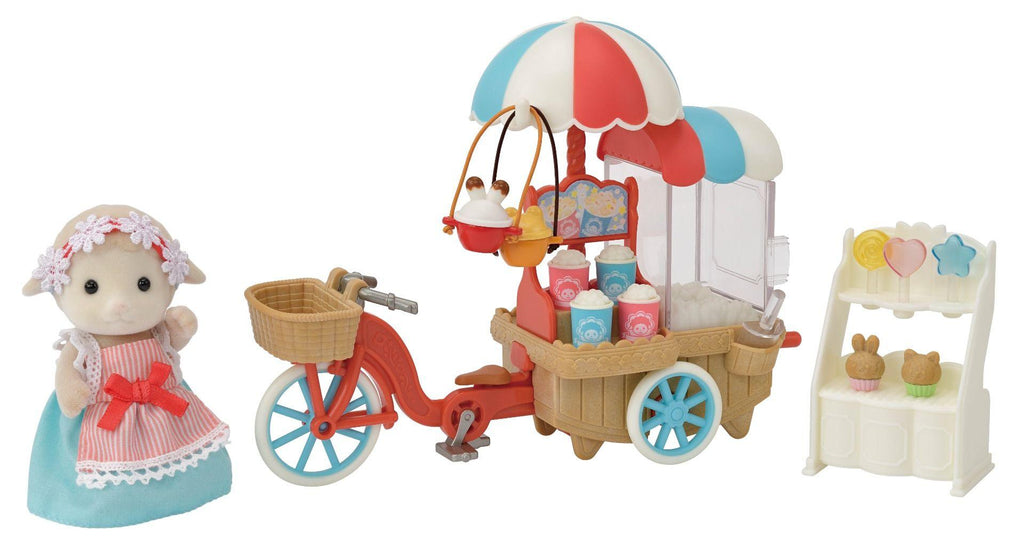 Sylvanian Families Popcorn Delivery Trike Playset - TOYBOX Toy Shop