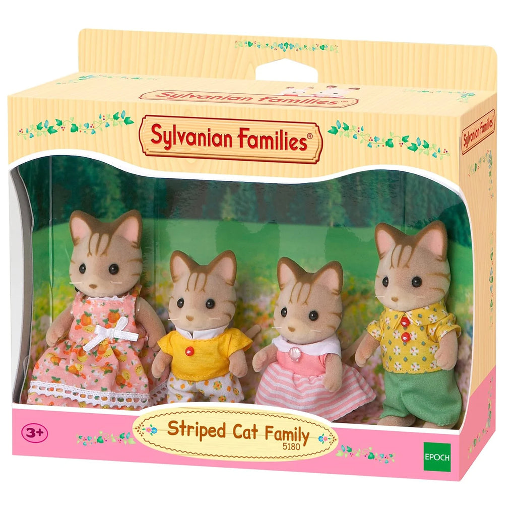 Sylvanian Families Tiger-Cats Figures Set - TOYBOX Toy Shop