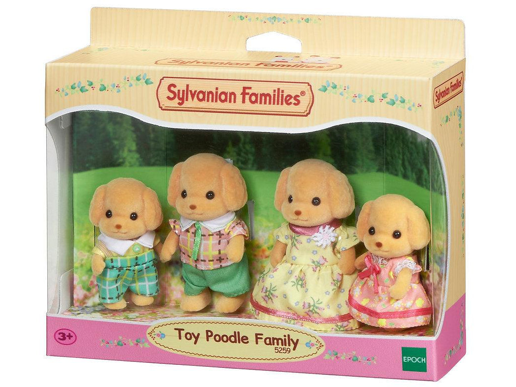 Sylvanian Families Toy Poodle Family - TOYBOX Toy Shop