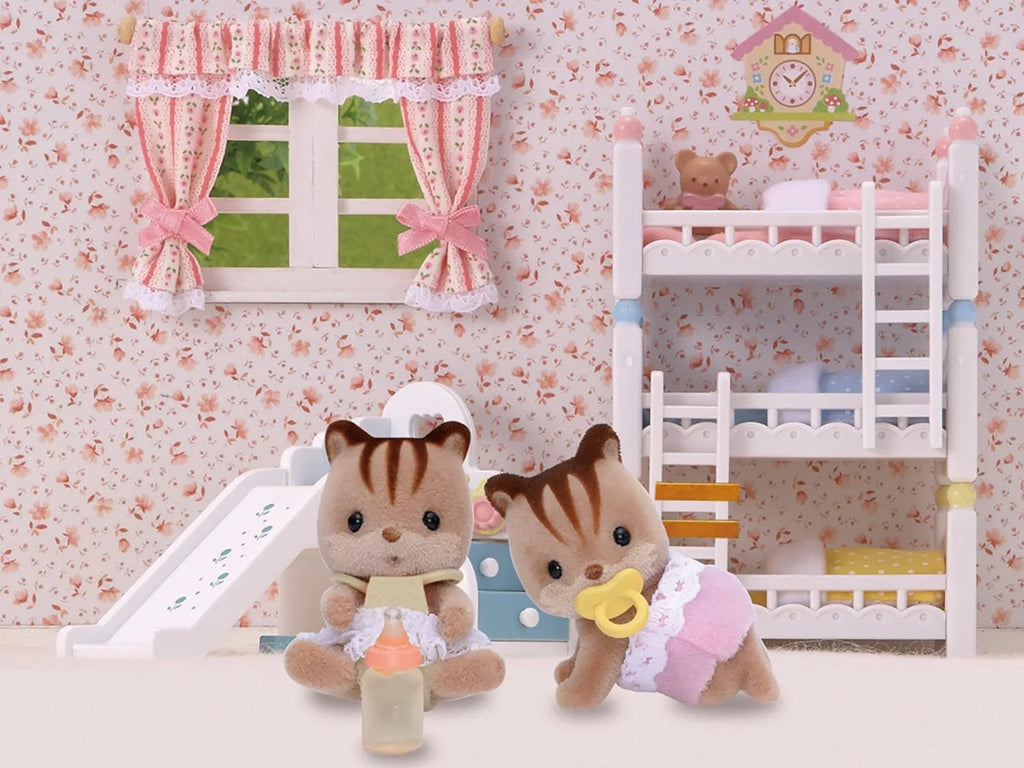 Sylvanian Families Walnut Squirrel Twins - TOYBOX Toy Shop