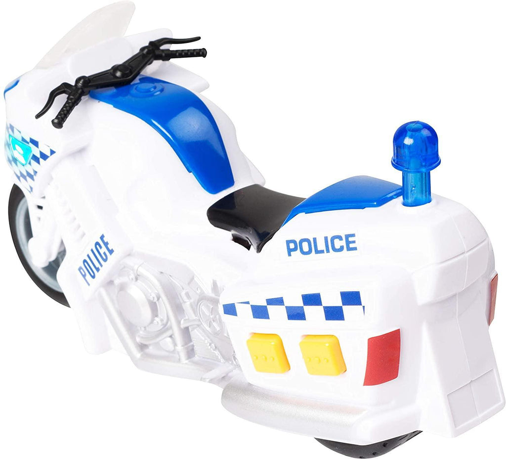 Teamsterz 1416563 Light and Sounds Police Motorbike - TOYBOX Toy Shop