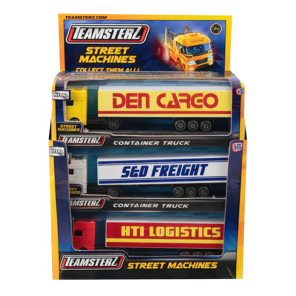 Teamsterz 3 Inch Diecast Container Truck - Assorted - TOYBOX Toy Shop