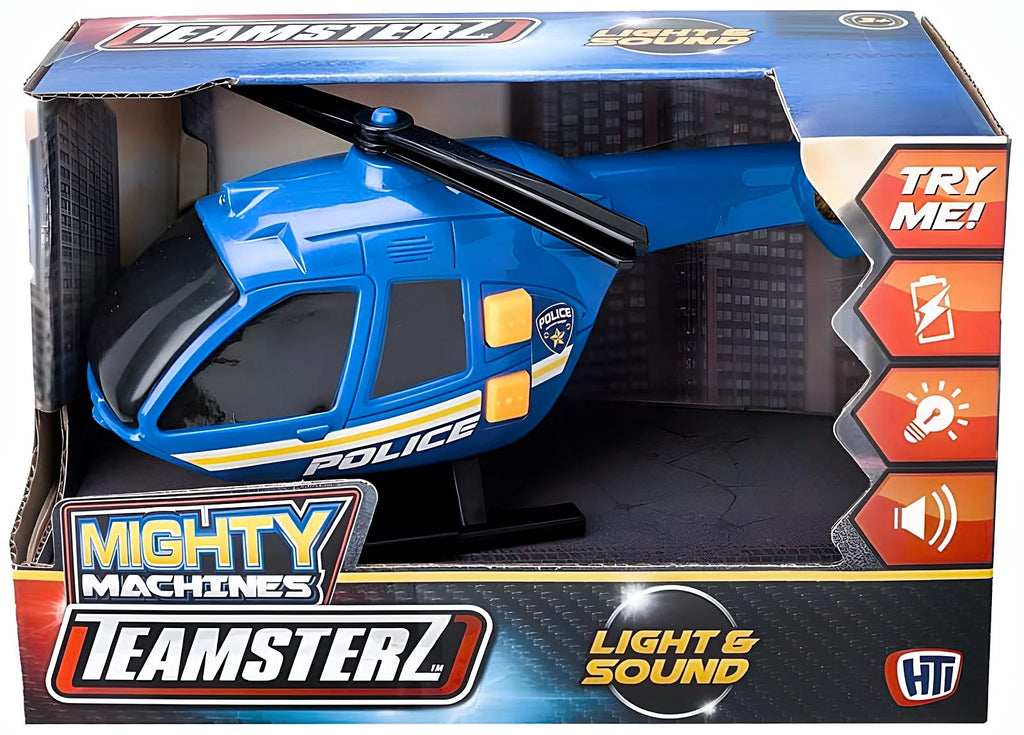 Teamsterz Light & Sound Helicopter - TOYBOX Toy Shop