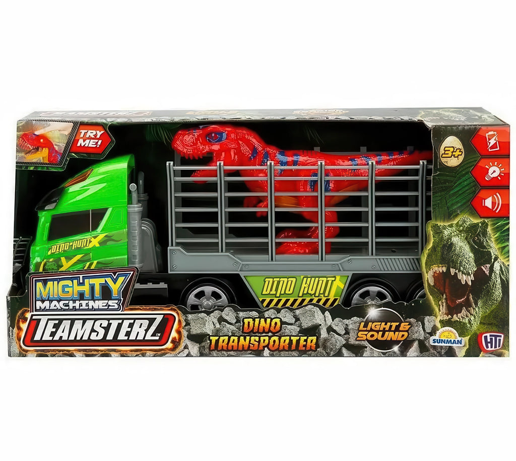 Teamsterz Light and Sound Dino Transporter - TOYBOX Toy Shop