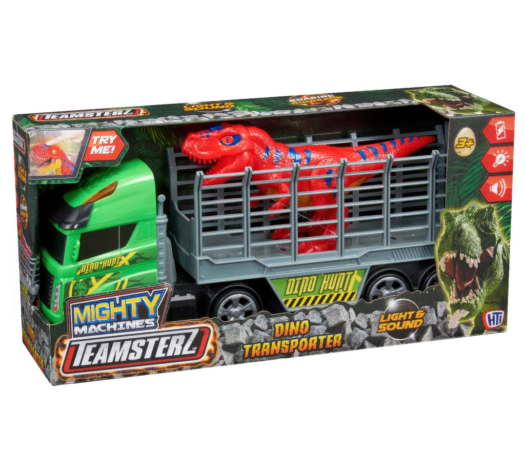 Teamsterz Light and Sound Dino Transporter - TOYBOX Toy Shop