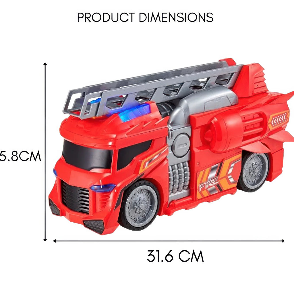 Teamsterz Mean Machines Light & Sounds Fire Engine - TOYBOX Toy Shop