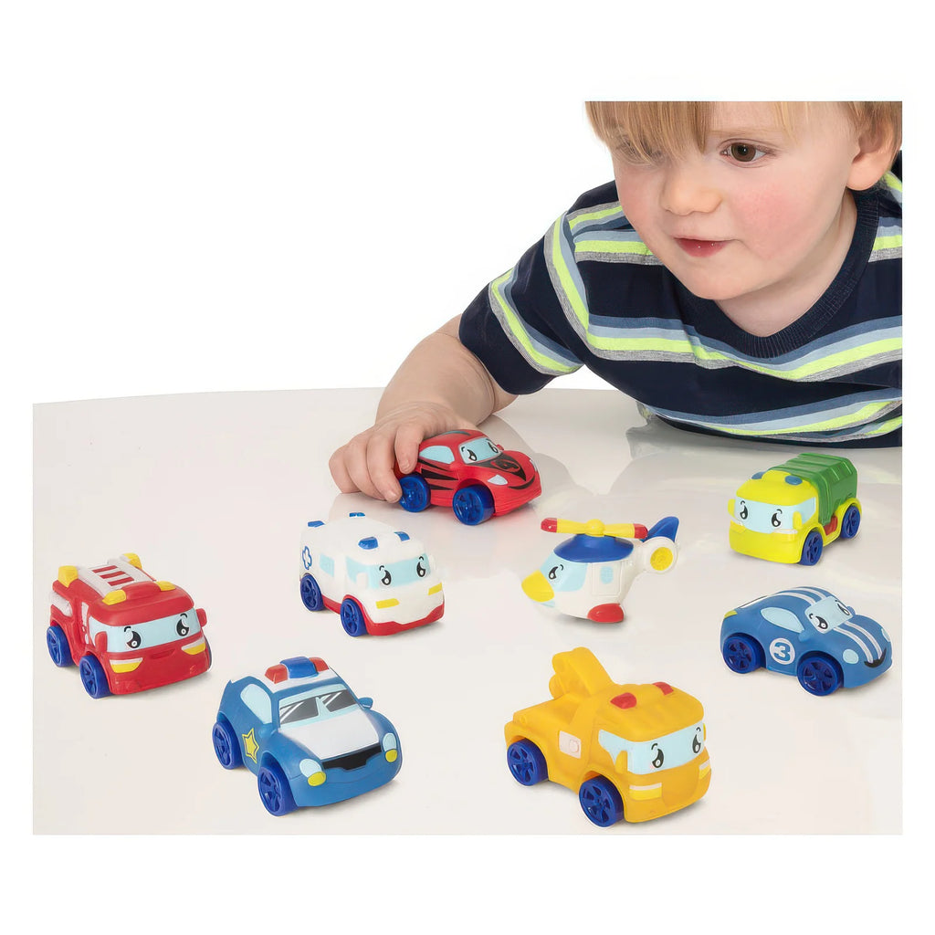 TEAMSTERZ Tiny Soft Touch Vehicles - Assorted - TOYBOX Toy Shop