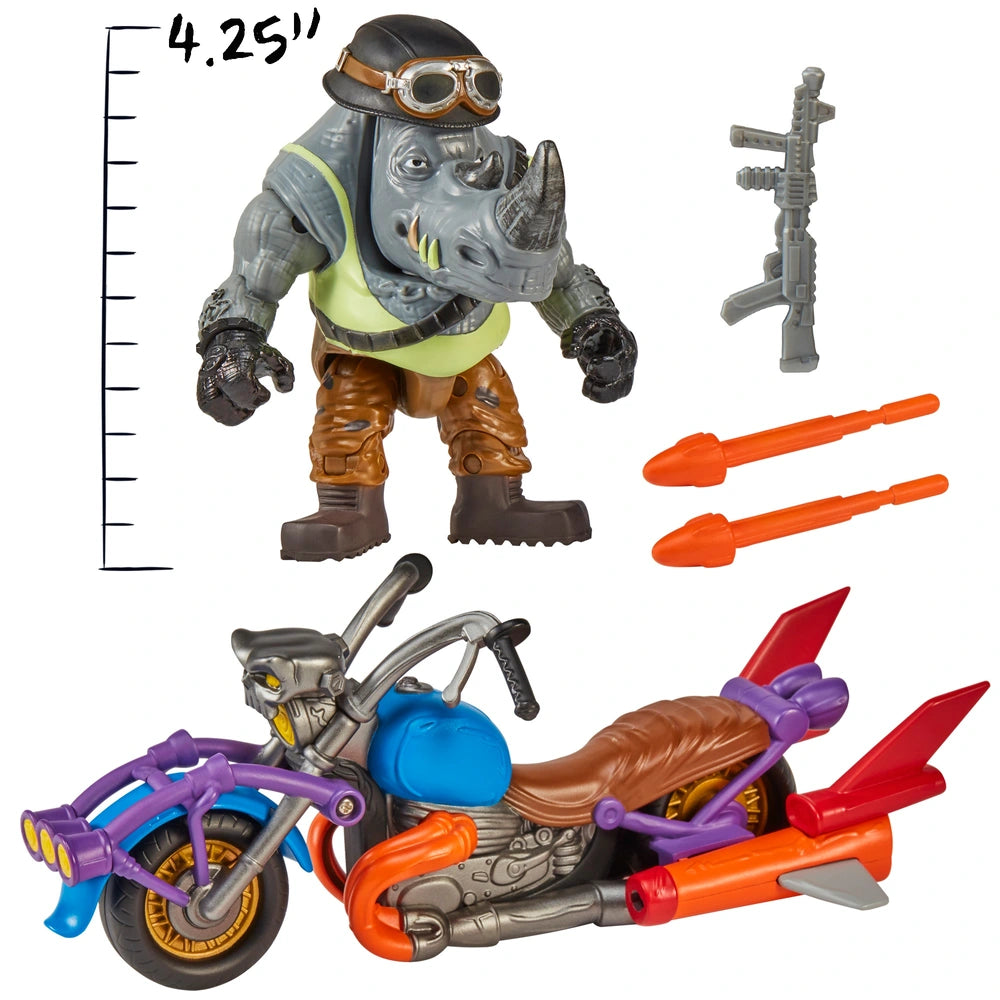 Teenage Mutant Ninja Turtle Movie Rocksteady Chopper Cycle - TOYBOX Toy Shop