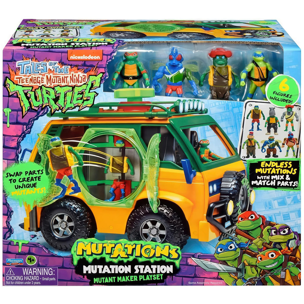 Teenage Mutant Ninja Turtles Mutation Station Van Playset - TOYBOX Toy Shop