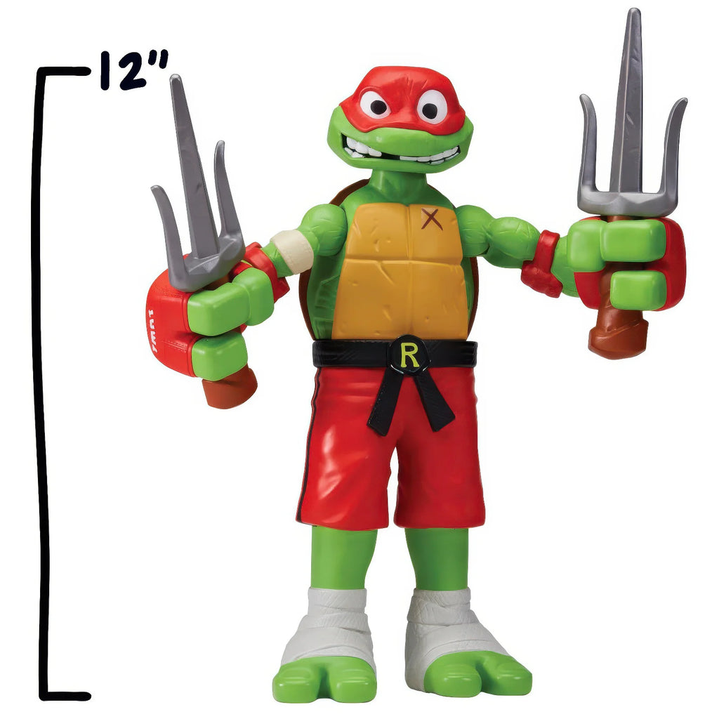 Teenage Mutant Ninja Turtles Tales of Giant Roll 'N Punch Raphael Figure - TOYBOX Toy Shop