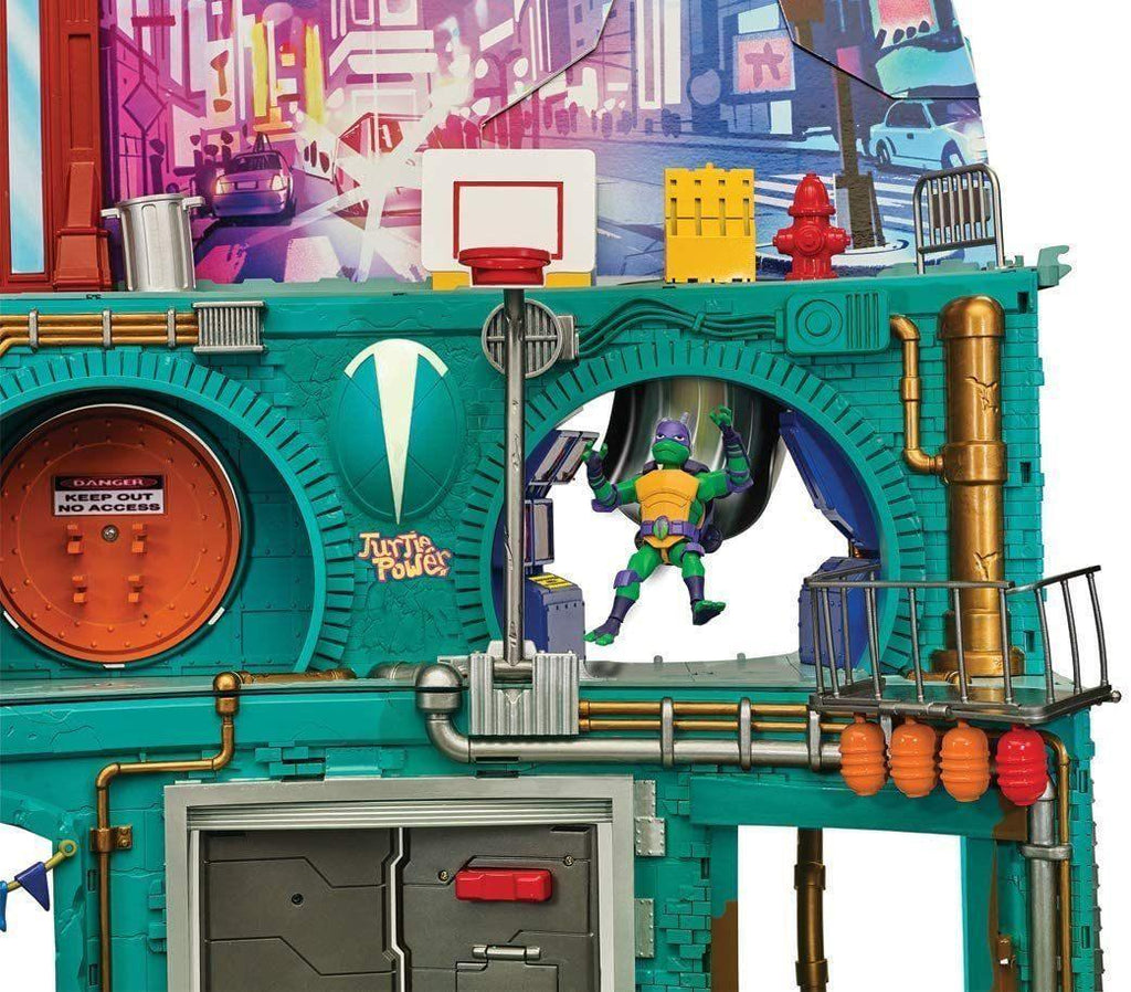 Teenage Mutant Ninja Turtles The Rise of the Teenage Mutant Ninja Turtles Epic Sewer Lair Playset - TOYBOX Toy Shop