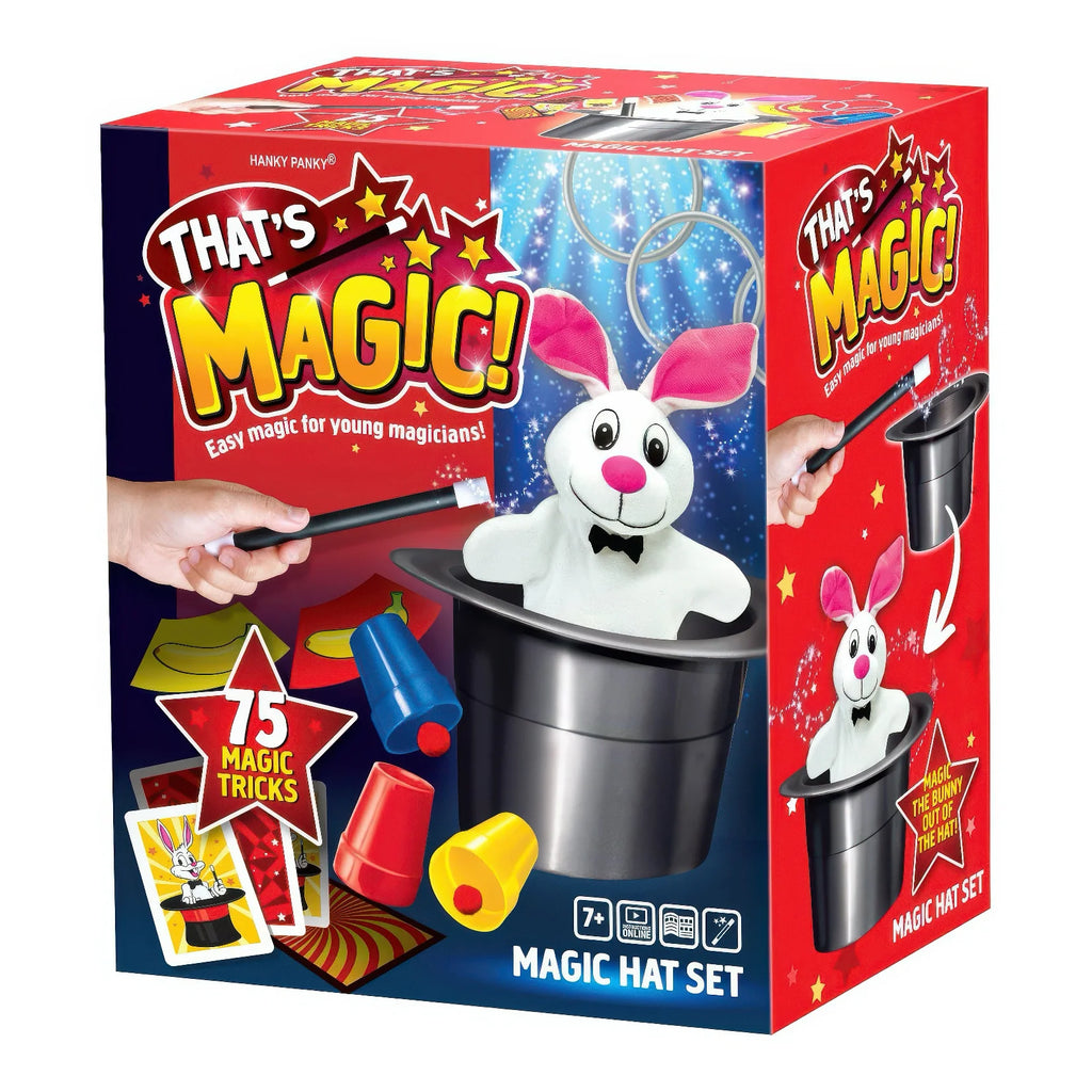 That's Magic, Magic Hat Set - Featuring 75 Fun Easy Tricks - TOYBOX Toy Shop