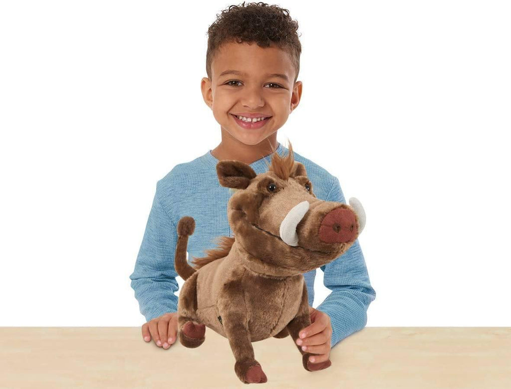 The Lion King  Large Plush  - Pumbaa - TOYBOX Toy Shop