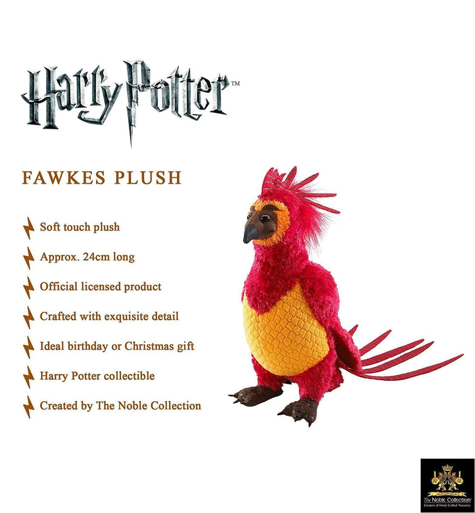 The Noble Collection Phoenix Fawkes Plush Toy 23cm - TOYBOX Toy Shop