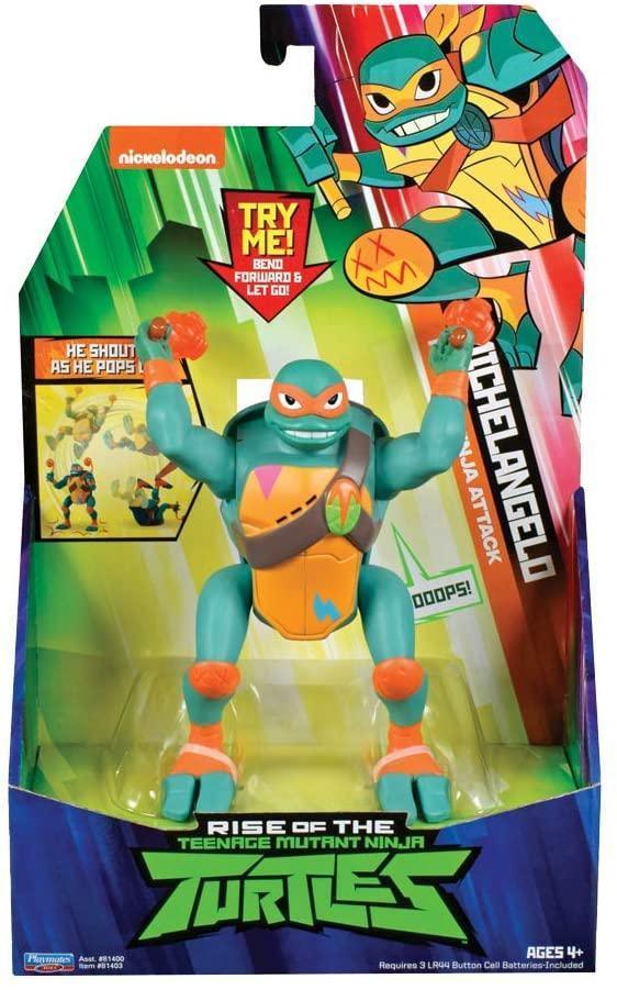 The Rise of The Teenage Mutant Ninja Turtles - Deluxe Ninja Attack Action - TOYBOX Toy Shop
