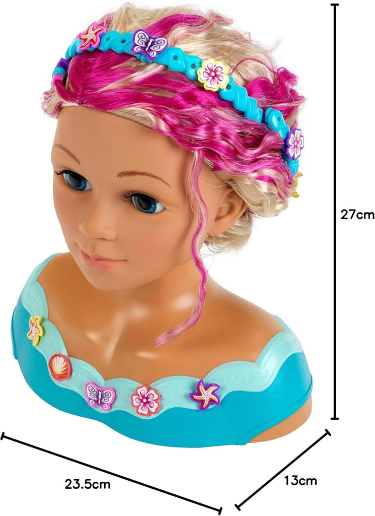 Klein 5398 Princess Coralie Make-up and hairstyling head Mariella - TOYBOX Toy Shop