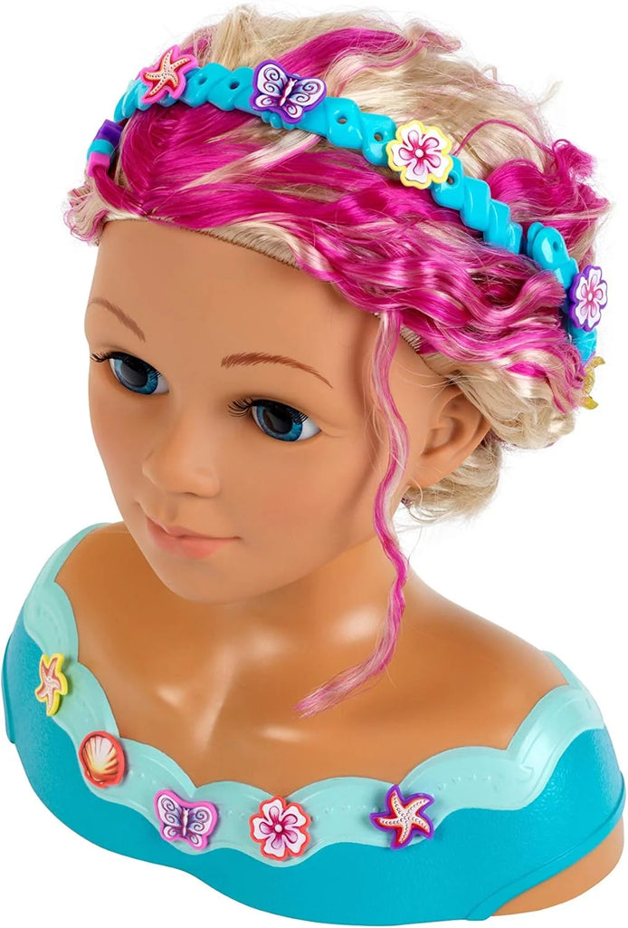 Klein 5398 Princess Coralie Make-up and hairstyling head Mariella - TOYBOX Toy Shop