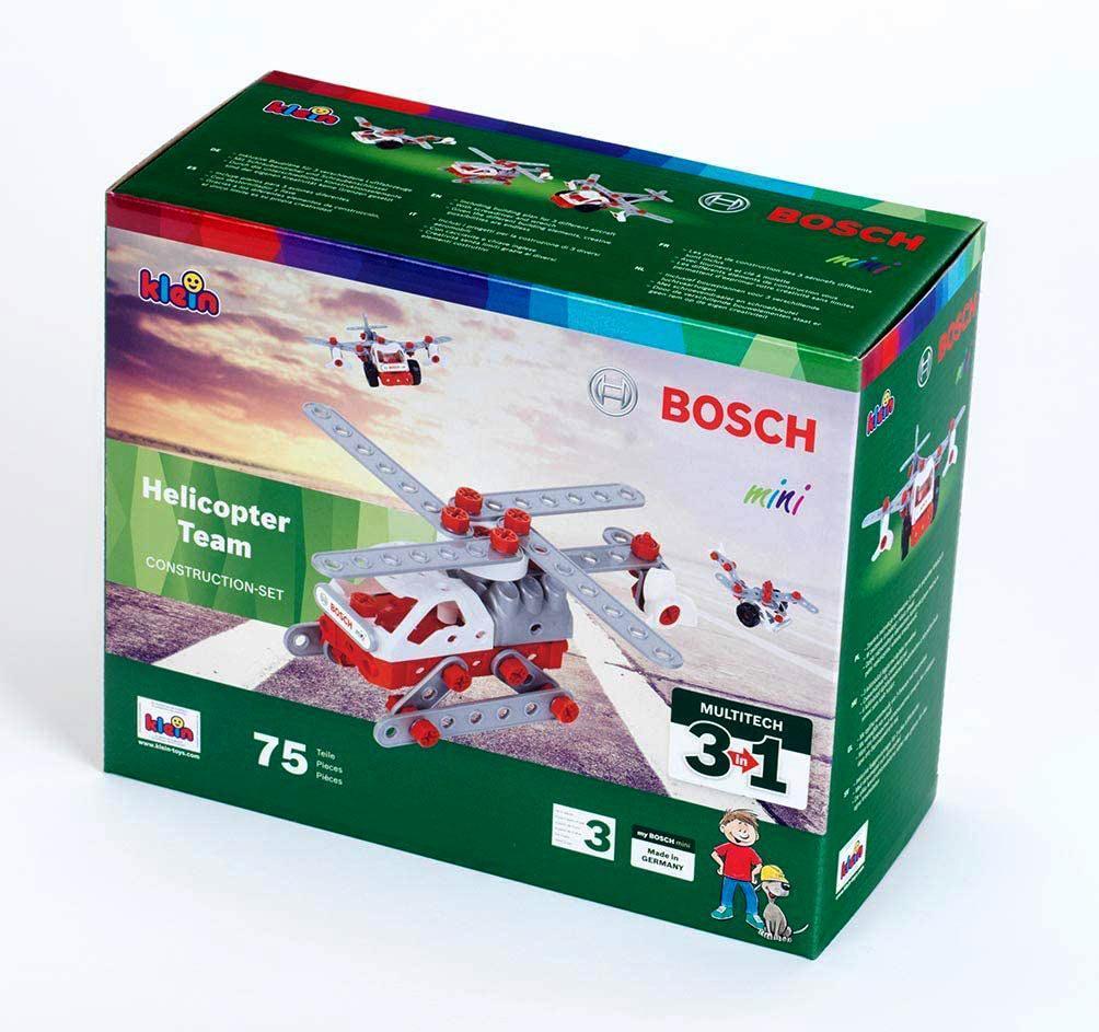 Theo Klein 8791 Bosch 3 in 1 Helicopter Team Construction Set - TOYBOX Toy Shop