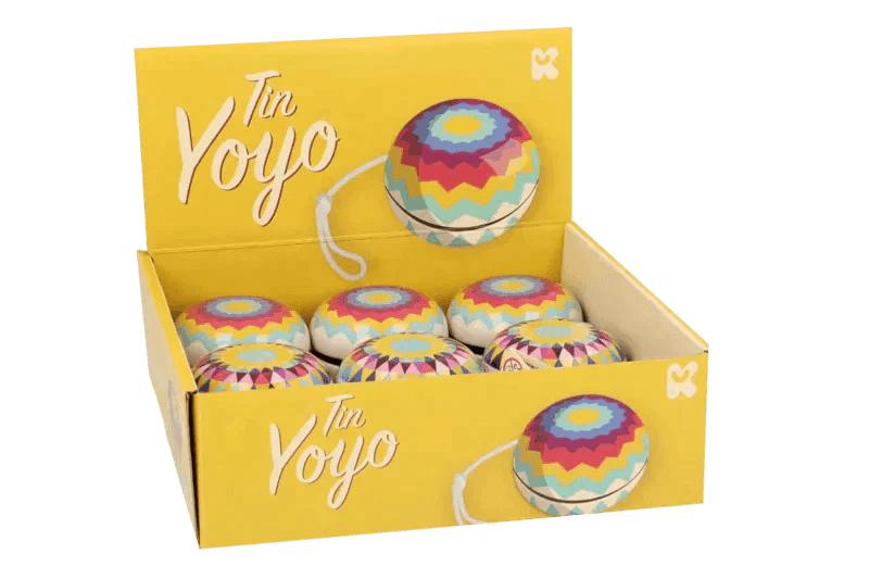 Tin Yoyo 6cm - Assorted - TOYBOX Toy Shop