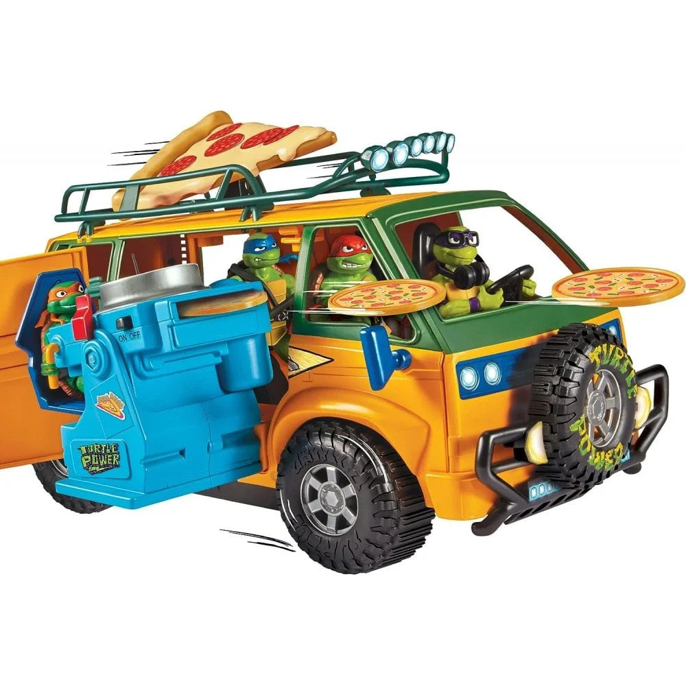 TMNT Movie Pizza Fire Van - TOYBOX Toy Shop