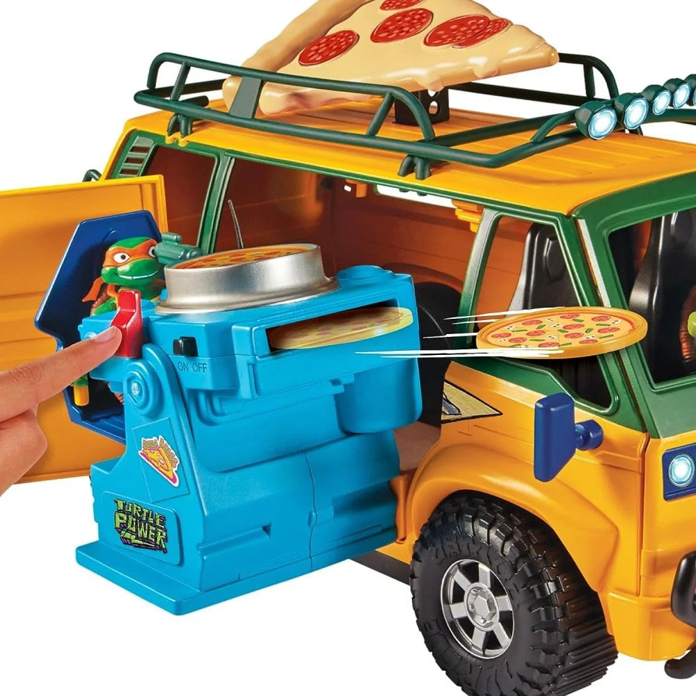 TMNT Movie Pizza Fire Van - TOYBOX Toy Shop