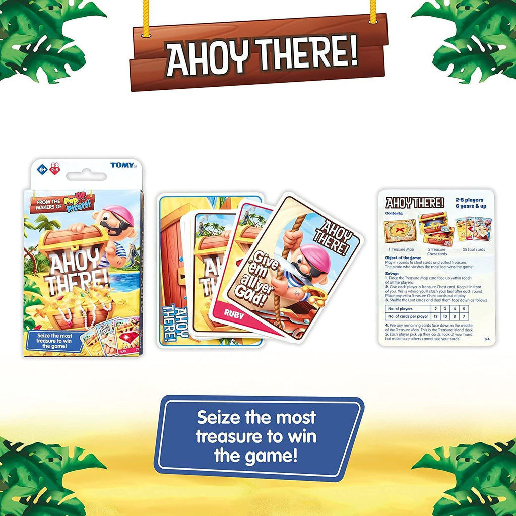 Tomy Ahoy There! Card Game - TOYBOX Toy Shop