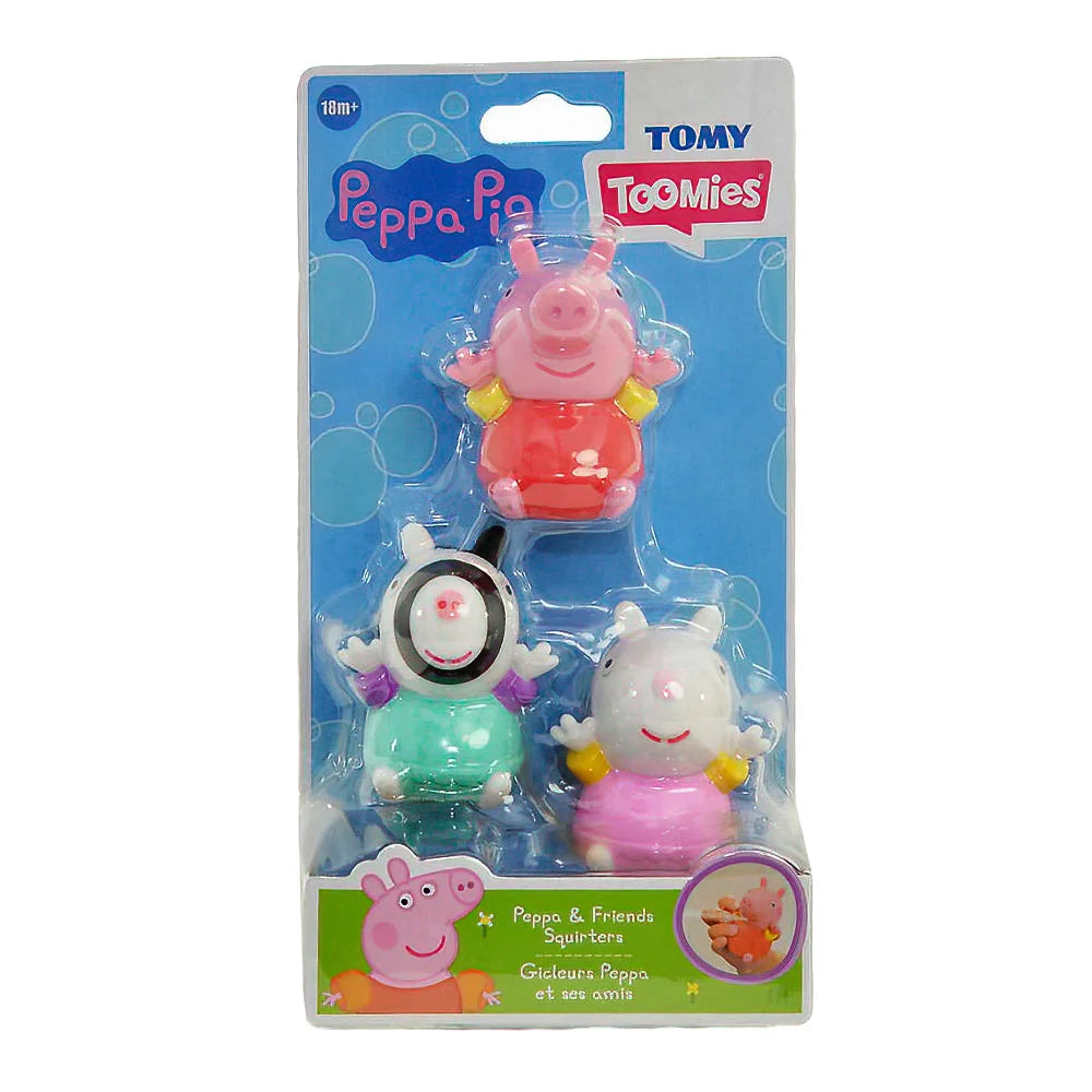 Peppa Pig Peppa & Friends Bath Squirters - TOYBOX Toy Shop