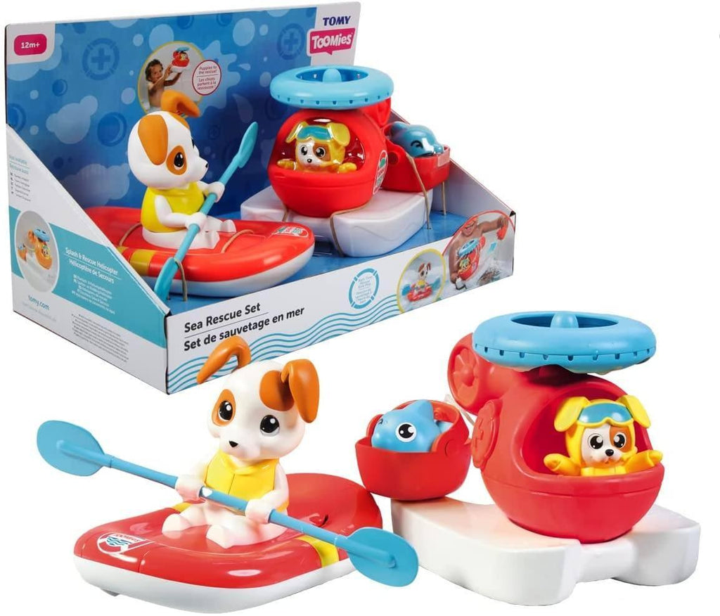 Tomy Toomies Sea Rescue Set Bath Toy - TOYBOX Toy Shop
