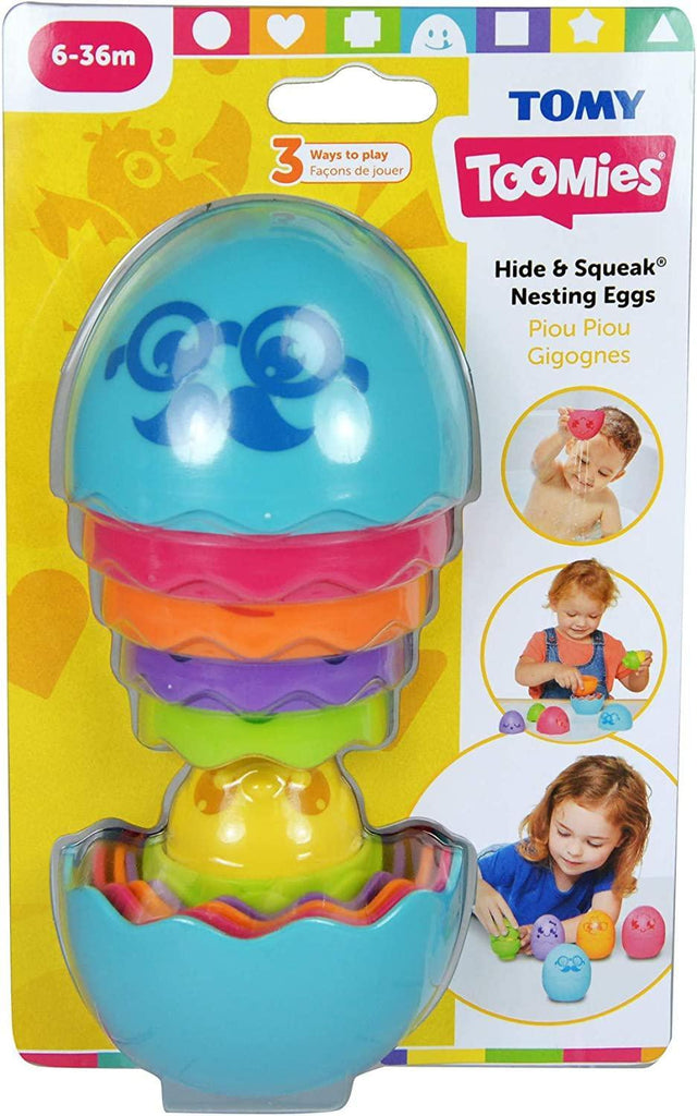 Toomies Hide & Squeak Nesting Eggs - TOYBOX Toy Shop