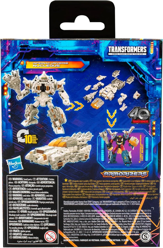 Transformers Legacy Infernac Universe Nucleous Action Figure - TOYBOX Toy Shop