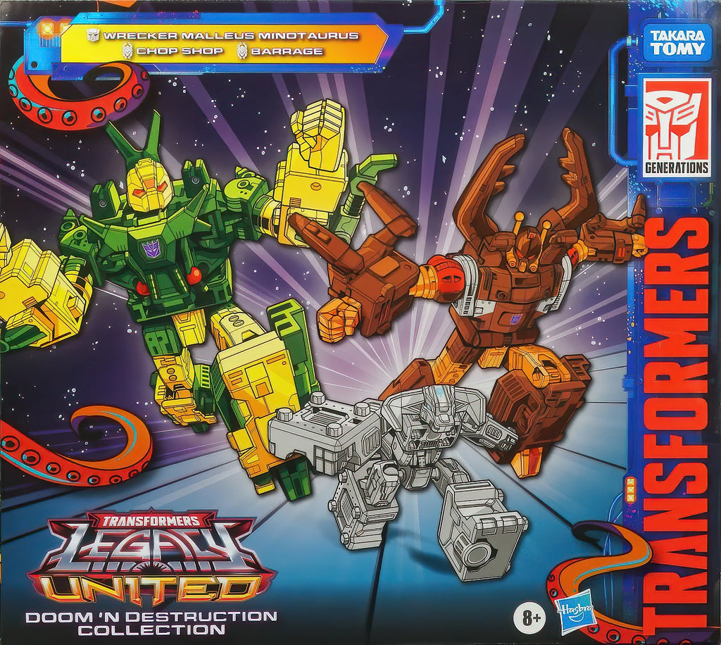 Transformers Legacy United Doom N' Destruction Collection 3-Pack - TOYBOX Toy Shop