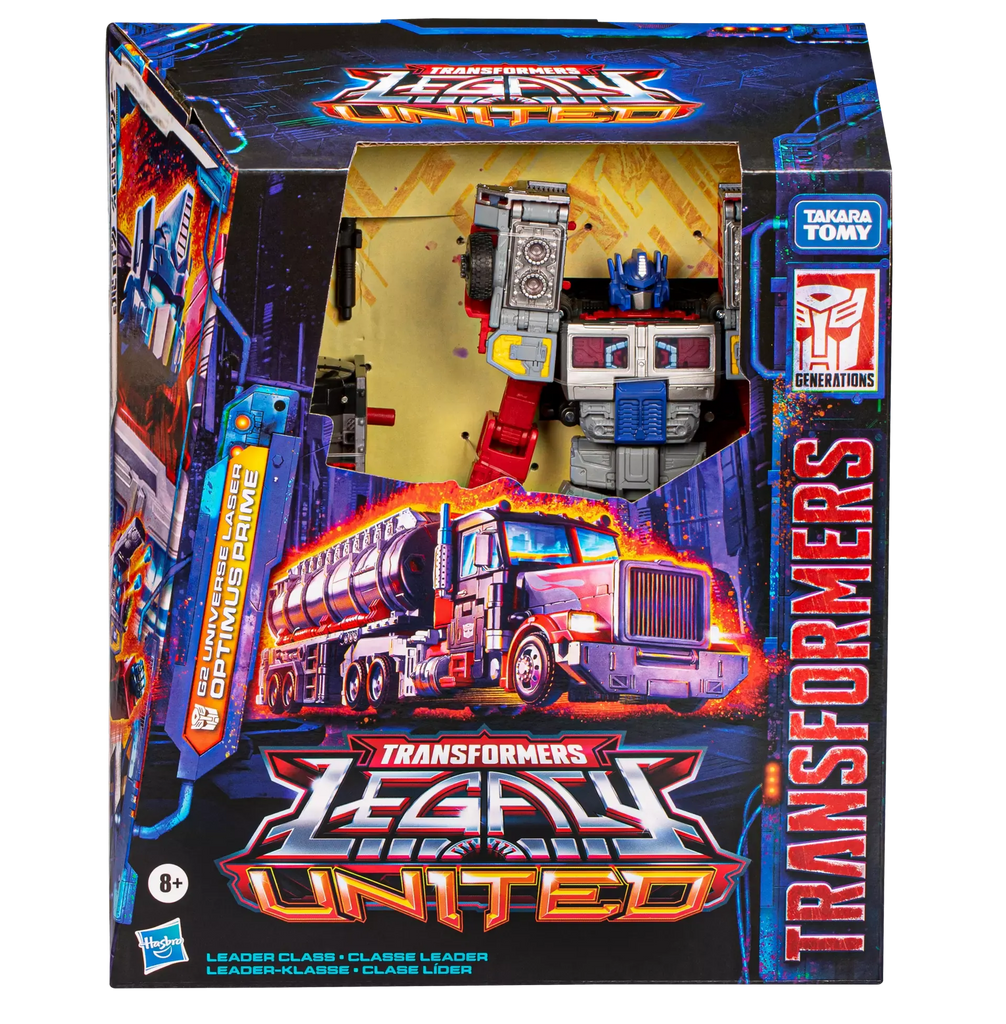 Transformers Legacy United Leader Class G2 Universe Laser Optimus Prime - TOYBOX Toy Shop