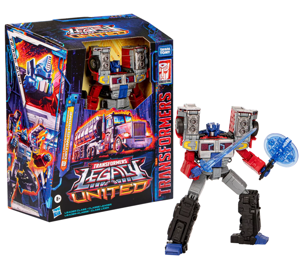 Transformers Legacy United Leader Class G2 Universe Laser Optimus Prime - TOYBOX Toy Shop