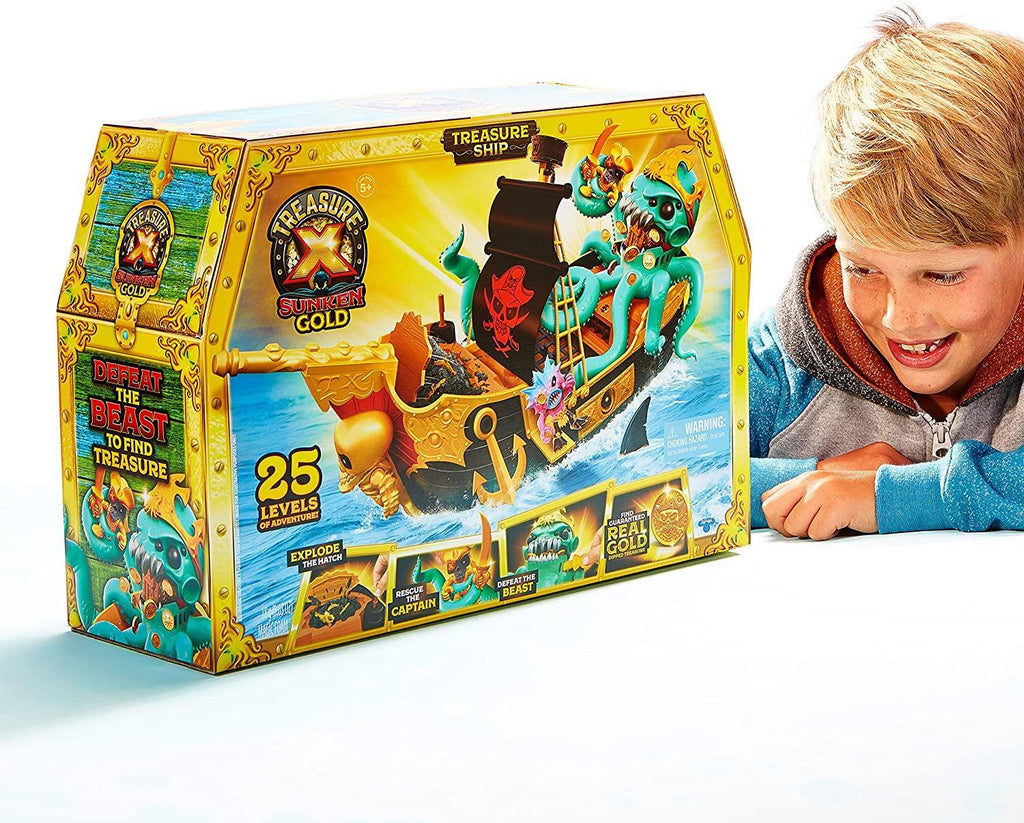 TREASURE X 41579 Sunken Gold Treasure Ship - TOYBOX Toy Shop