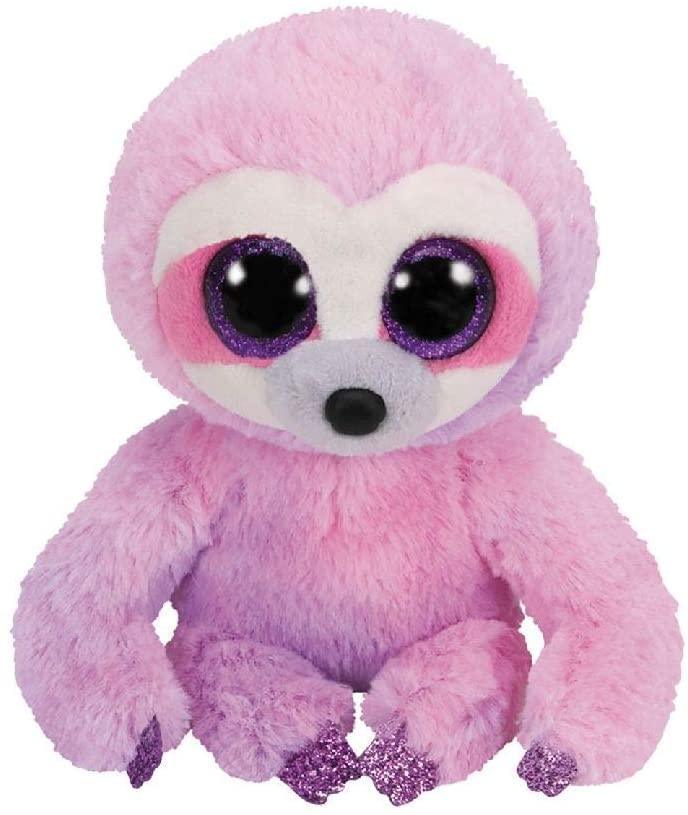 Ty 36287 Beanie Boos Dreamy Sloth Plush 15cm - Purple - TOYBOX Toy Shop