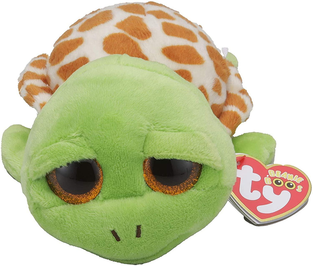 Ty Beanie Boo Zippy Green Turtle Plush 15cm - TOYBOX Toy Shop