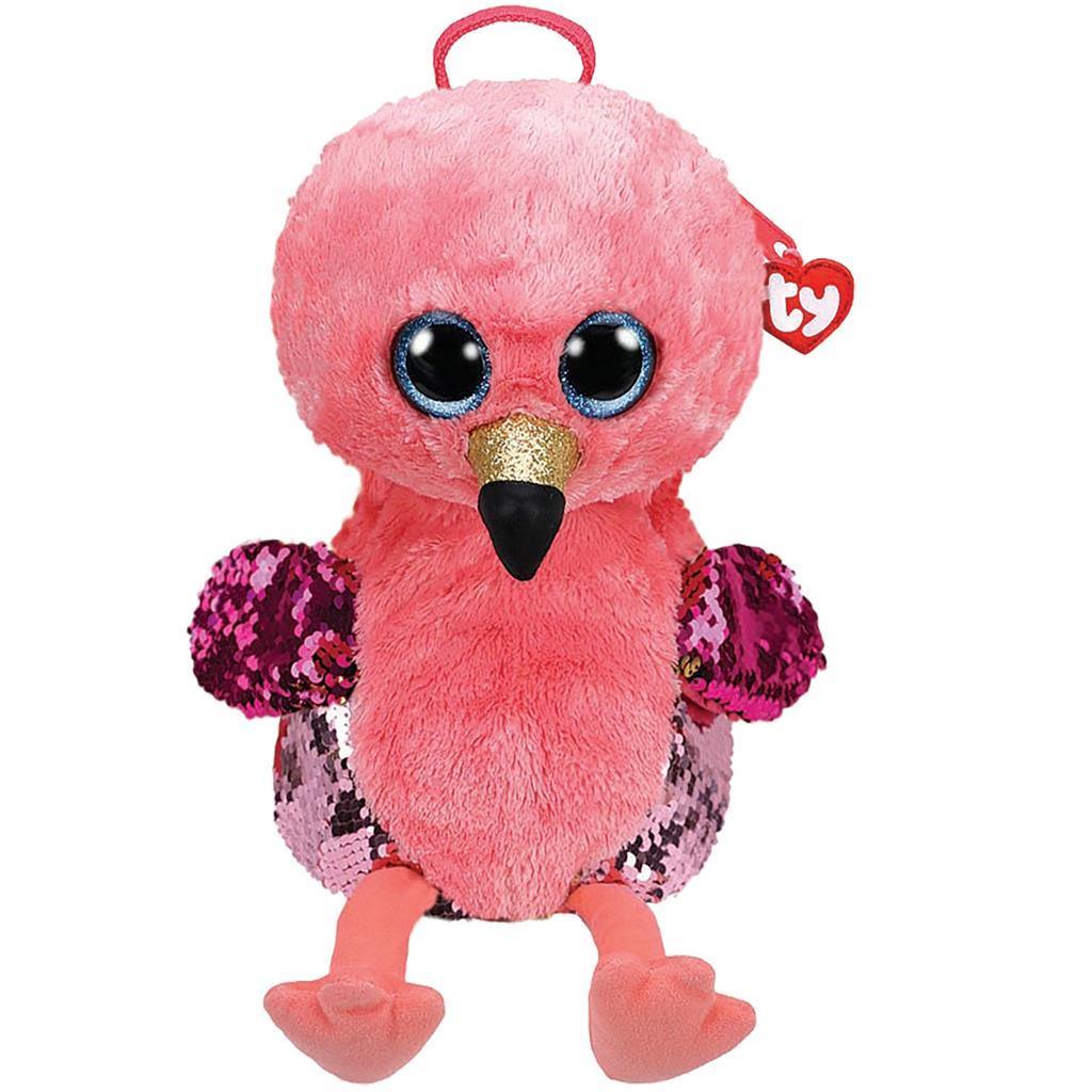 Ty Fashion Backpack Gilda Flamingo 33cm - TOYBOX Toy Shop