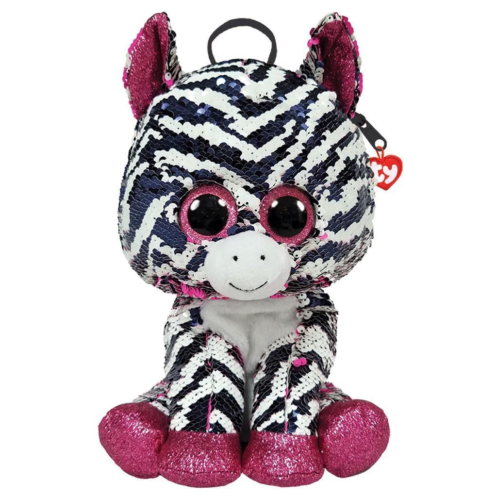 Ty Fashion Backpack Zoey Zebra 33cm - TOYBOX Toy Shop