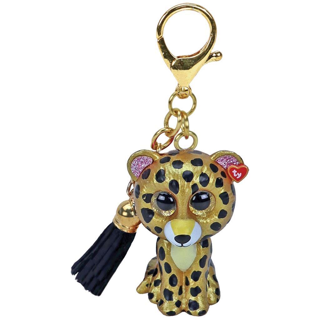 Ty Mini Boo's Clip Sterling Leopard 9cm - TOYBOX Toy Shop