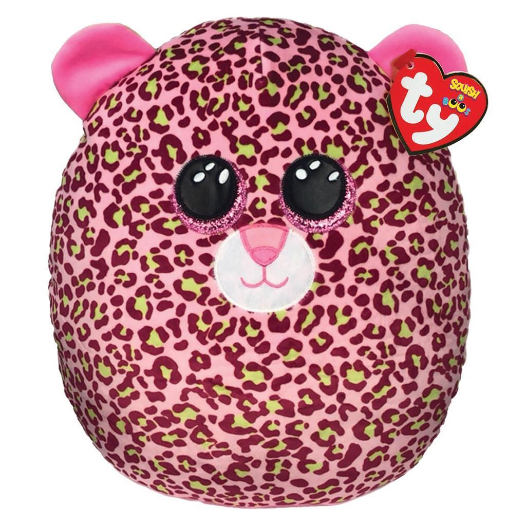 Ty Squish a Boo Lainey Leopard 31cm Plush - TOYBOX Toy Shop