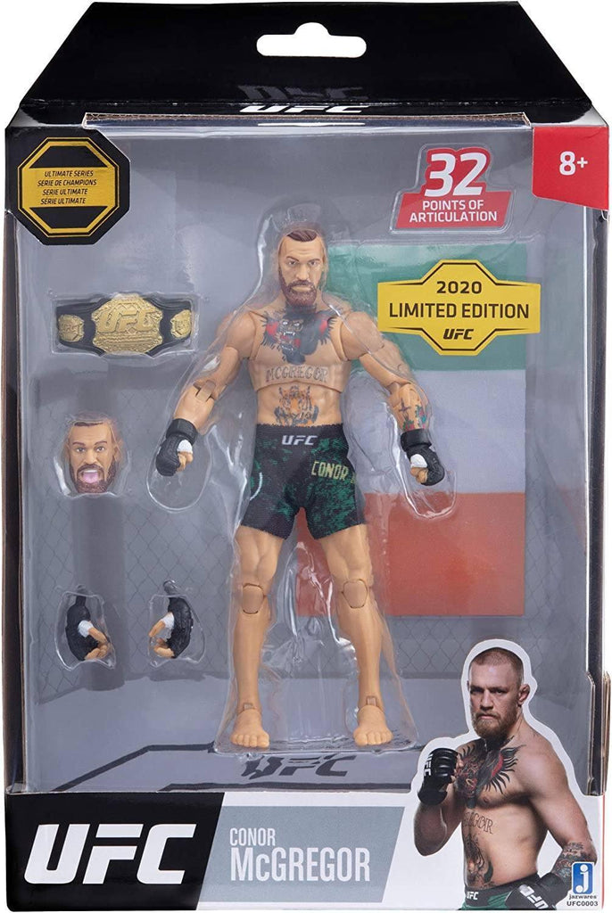 UFC Ultimate Series Limited Edition Conor Mcgregor, 6 Inch Collector Action Figure - TOYBOX Toy Shop