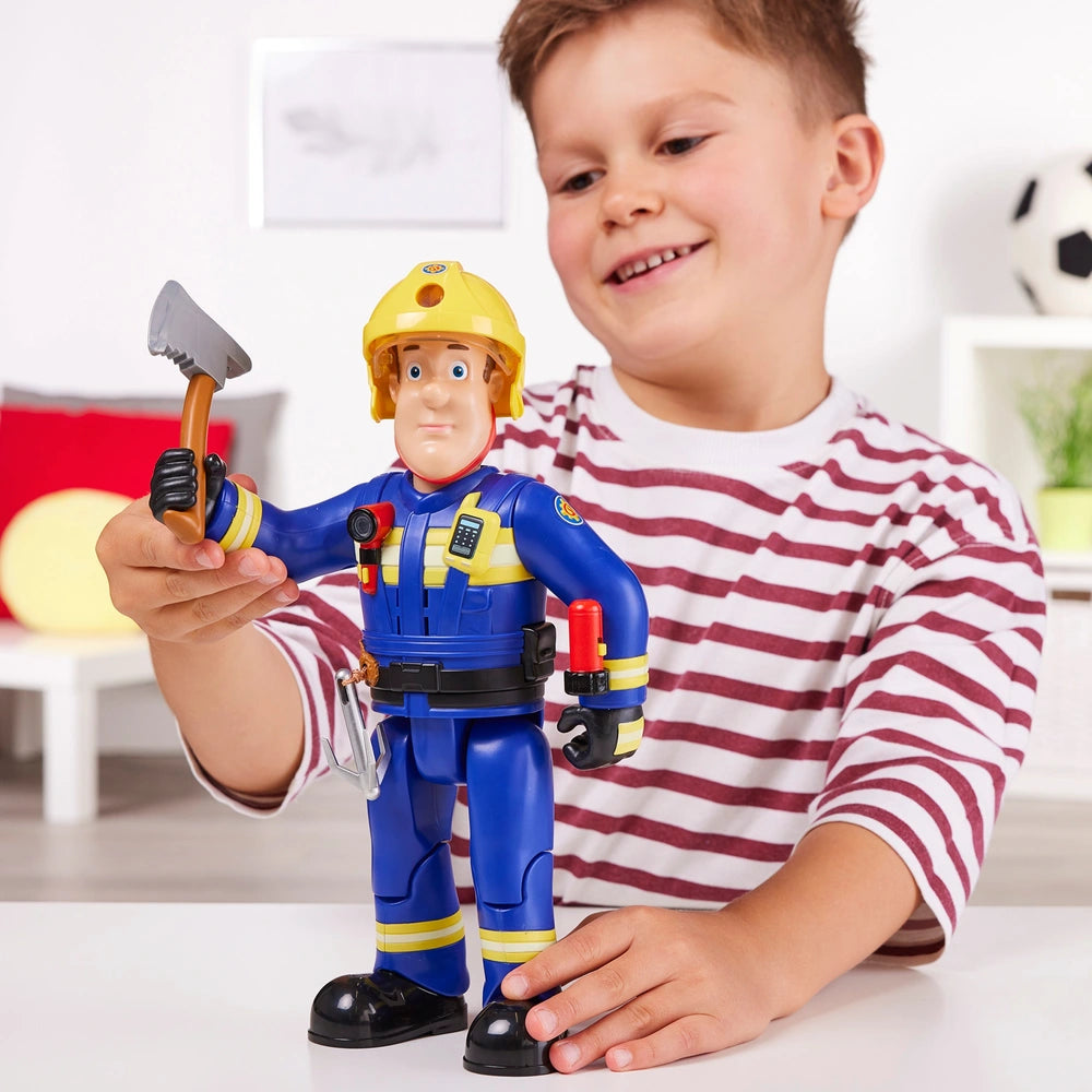 Ultimate Hero Electronic Fireman Sam Figure - TOYBOX Toy Shop